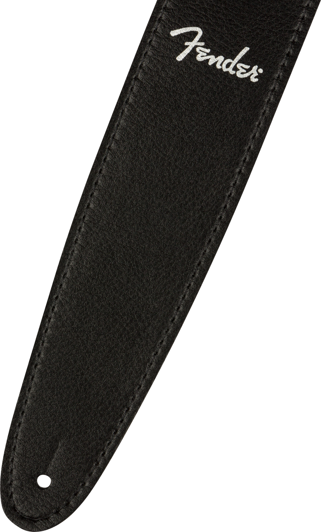 Fender Vegan 2.5" Leather Strap, Black