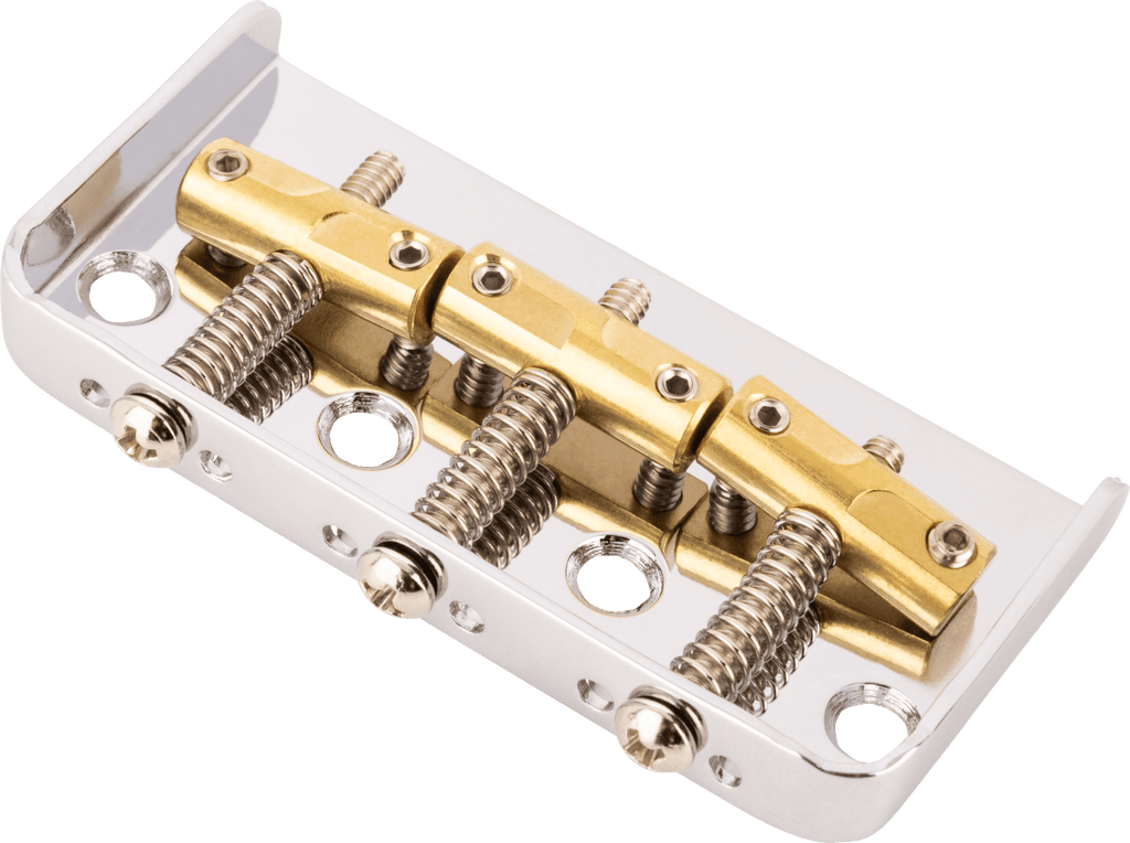 Fender 3-Saddle Custom Cut-Off Vintage-Style Telecaster Bridge – A Strings