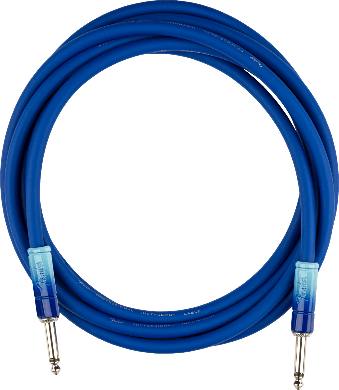 Fender 10' Ombre Cable, Belair Blue - A Strings
