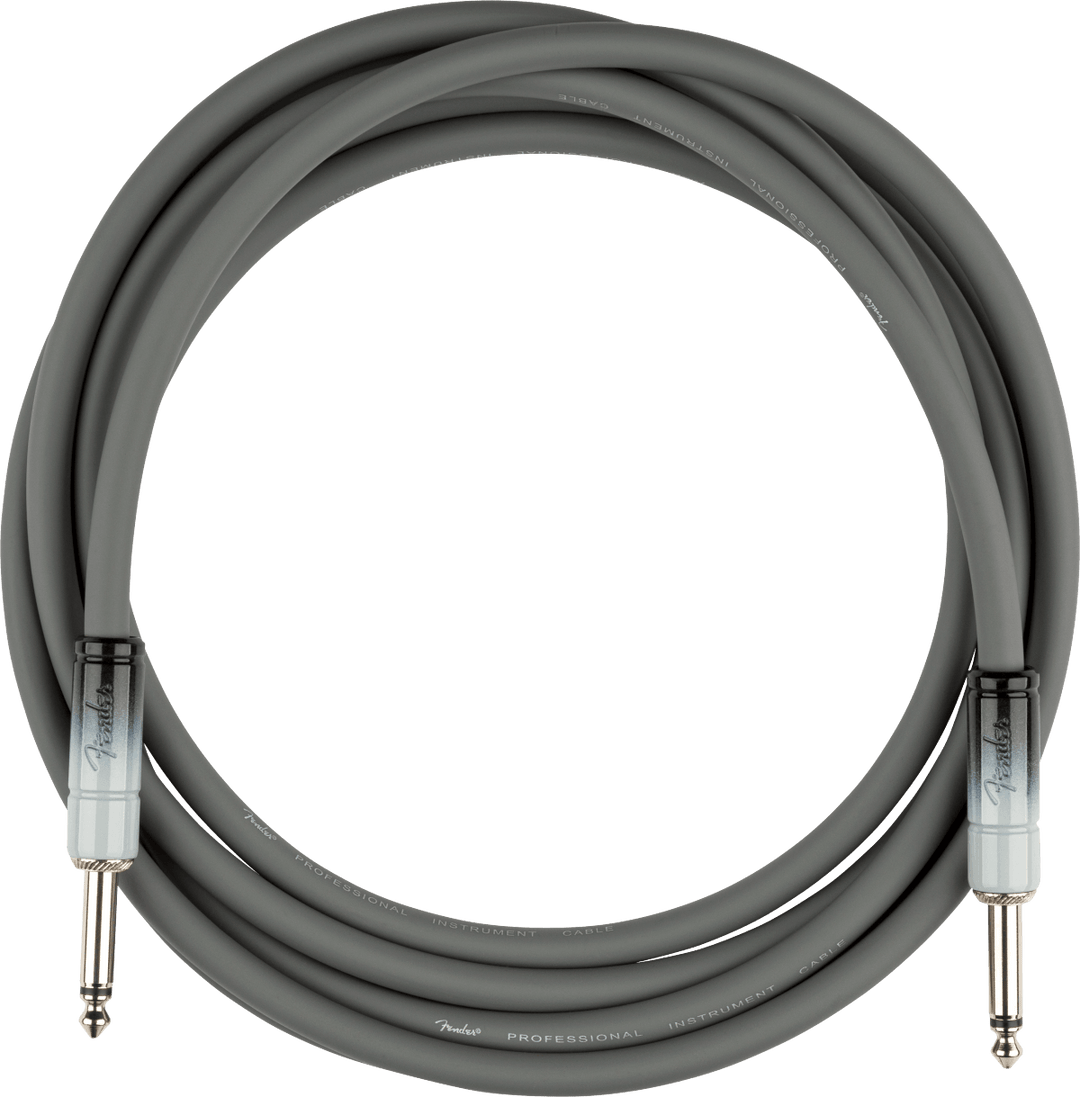 Fender 10' Ombre Cable, Silver Smoke - A Strings