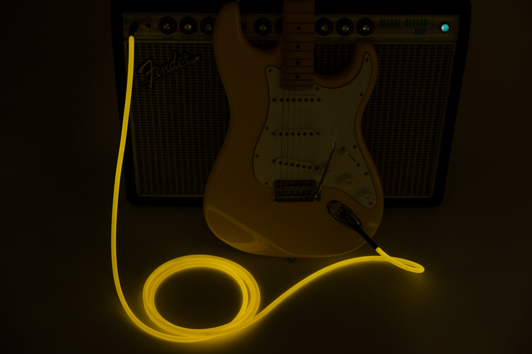 Fender Professional Glow in the Dark Cable, Orange