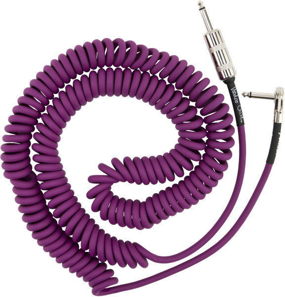 Fender Jimi Hendrix Voodoo Child Coiled Cable, Purple