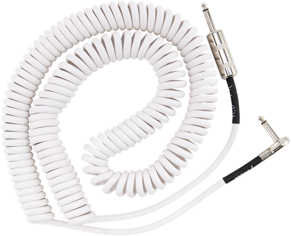 Fender Jimi Hendrix Voodoo Child Coiled Cable, White