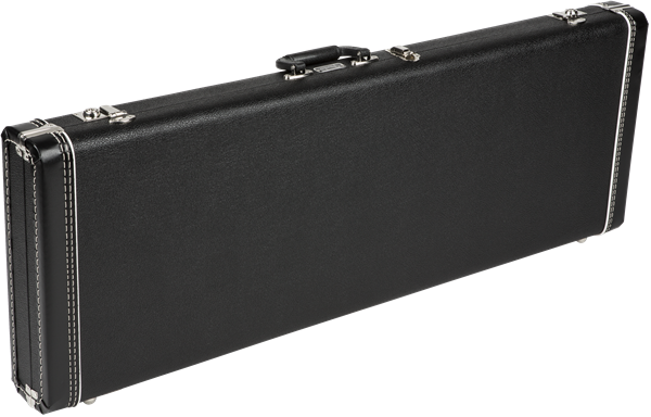 Fender G&G Standard Mustang/Jag-Stang/Cyclone Hardshell Case, Black with Black Acrylic Interior