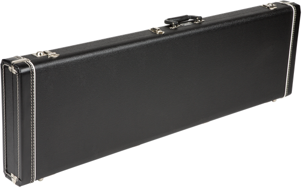 Fender G&G Standard Precision/Jazz Bass Hardshell Case, Left Handed, Black with Black Acrylic Interior