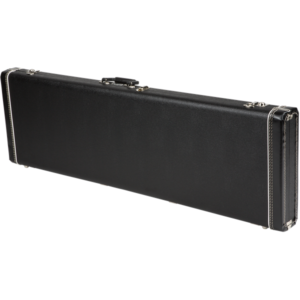 Fender G&G Jazz Bass/Jaguar Bass Standard Hardshell Case, Black with Black Acrylic Interior