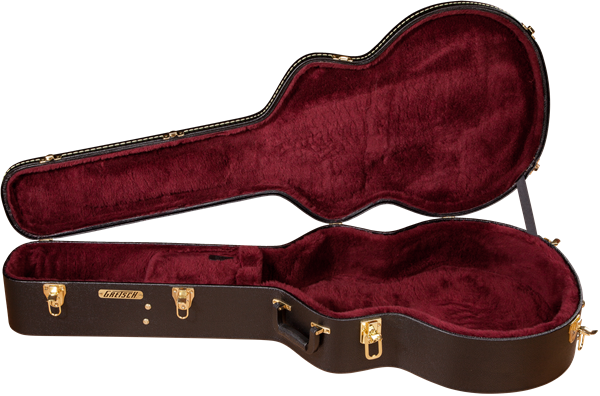 Gretsch G6244 17" Deluxe Acoustic Hardshell Case, Black
