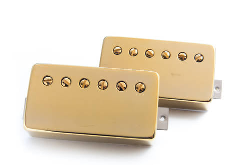 Bare Knuckle True Grit Boot Camp Humbucker Covered Pickup Set, Gold