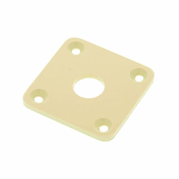 AllParts Square Jackplate for Les Paul, Cream