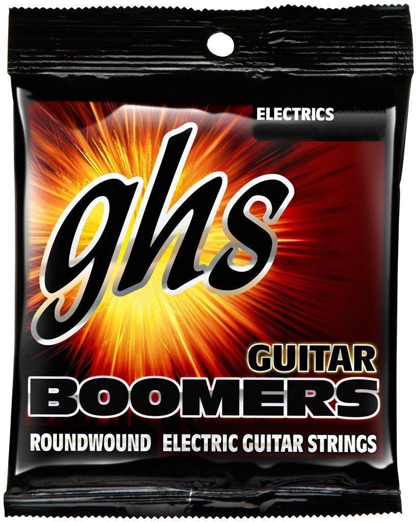 GHS Boomers Electric Guitar String Set, Nickel, DYXL .010-.046 Wound 3rd