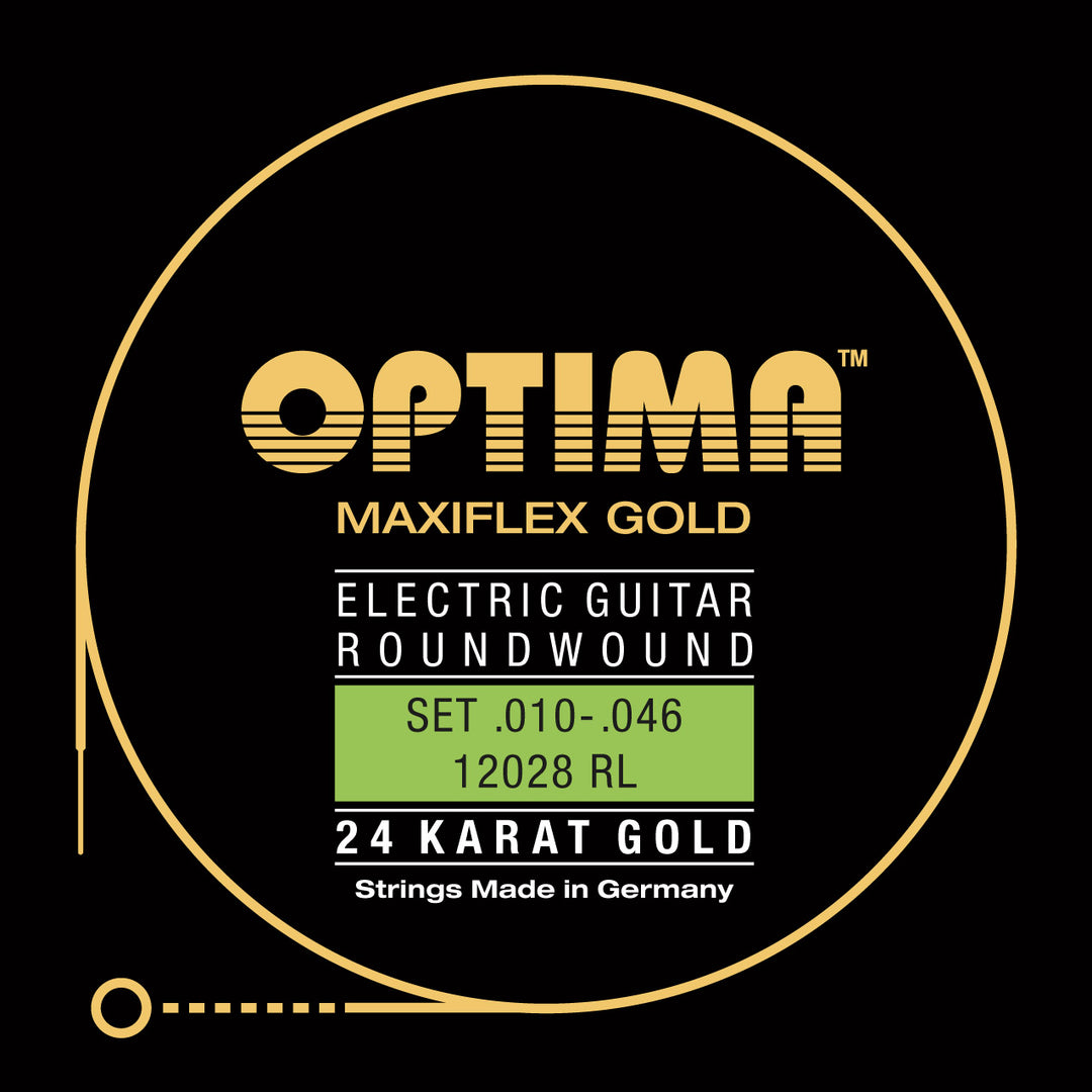 Optima Gold Maxiflex Electric Guitar String Set, .010-.046