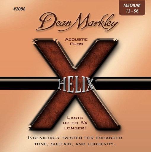 Dean Markley Helix Acoustic String Set Phosphor Bronze - A Strings