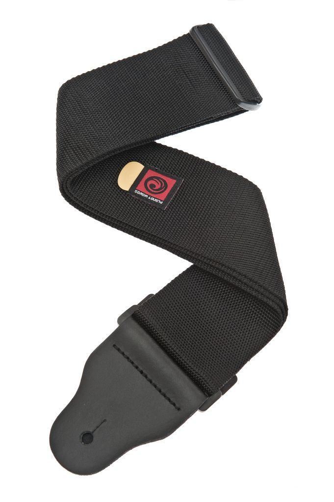 D'Addario 3" Wide Bass Guitar Strap - Black - A Strings