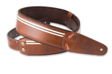 RightOn! Guitar Strap, Mojo Race Brown