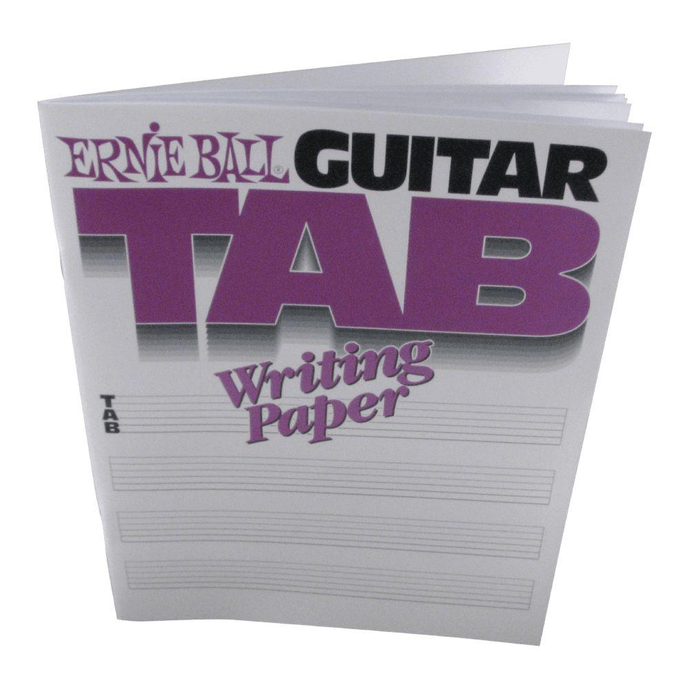 Ernie Ball Guitar Tablature Manuscript Book - A Strings