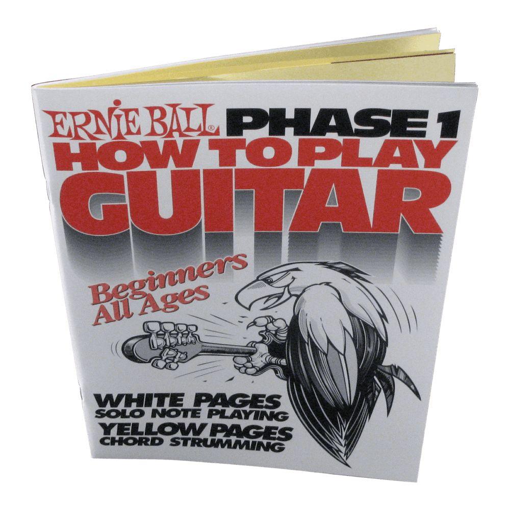 Ernie Ball Guitar Method Phase 1 Book - A Strings