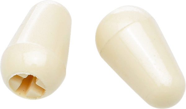 Fender Switch Tip, to fit most Strat models, Aged White (2)