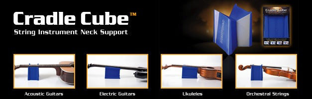 MusicNomad Cradle Cube Neck Support
