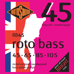 Rotosound Bass Guitar String Set, .045-.105