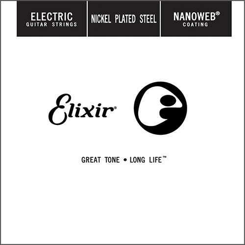 Elixir Nanoweb Coated Single String, Nickel Wound, .046 - A Strings