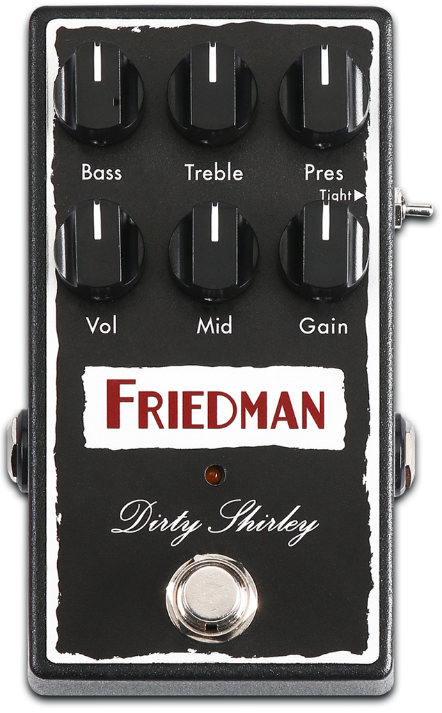 Friedman Dirty Shirley Overdrive Pedal