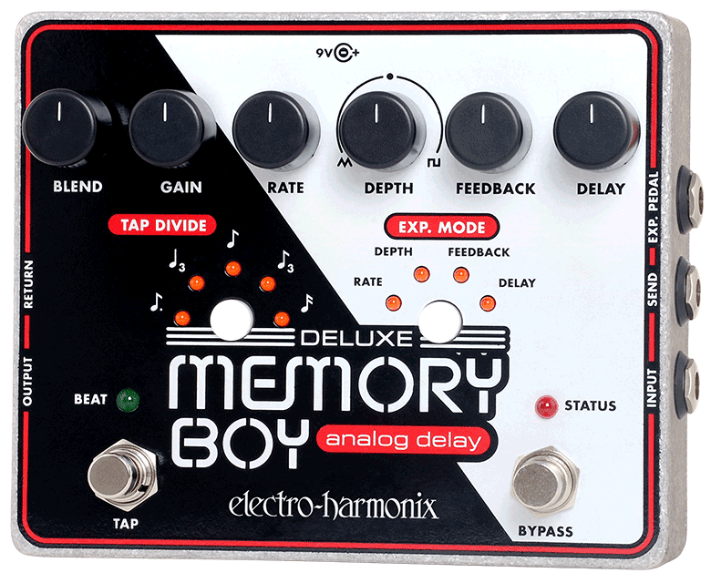 Electro Harmonix Deluxe Memory Boy Analog Delay Pedal - A Strings