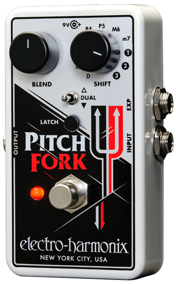 Electro Harmonix Pitch Fork Polyphonic Pitch Shifter Pedal - A Strings