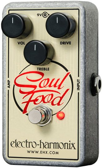 Electro Harmonix Soul Food Overdrive Pedal - A Strings