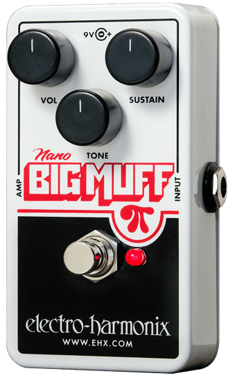 Electro Harmonix Nano Big Muff Pi Fuzz Pedal - A Strings