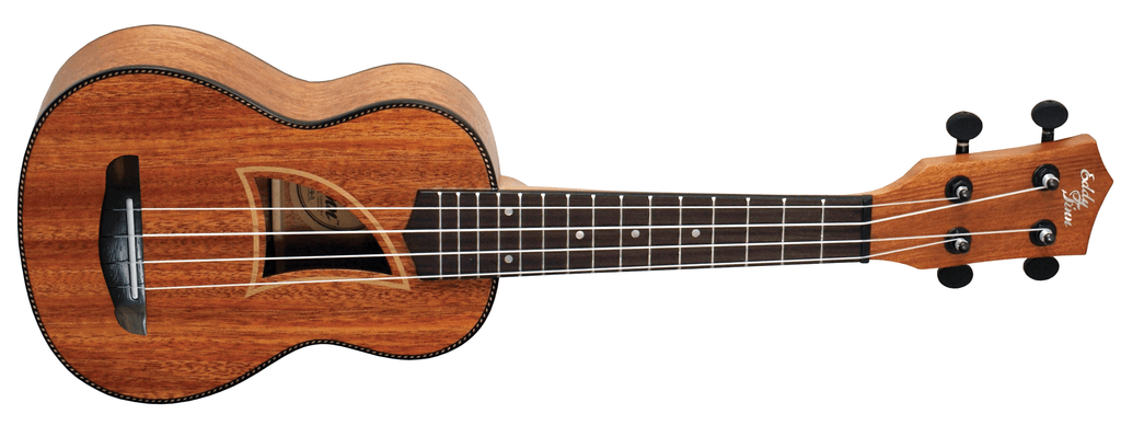 Eddy Finn EF-9 Tropical Mahogany Soprano Ukulele - A Strings