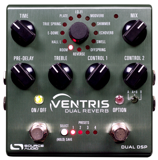Source Audio SA262 Ventris Reverb Pedal