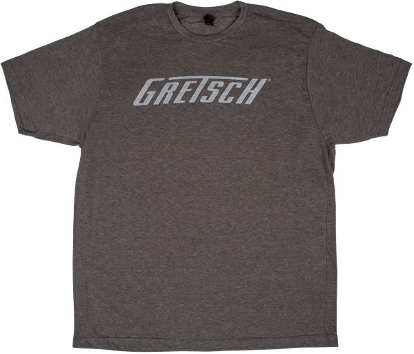 Gretsch T-Roof Logo T-Shirt, Heathered Brown