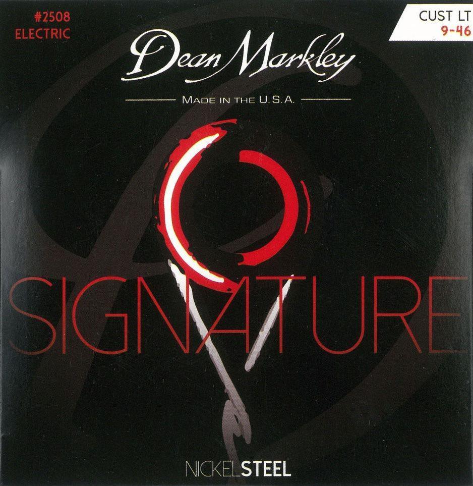 Dean Markley Signature Series Electric String Set Nickel, .009-.046 - A Strings