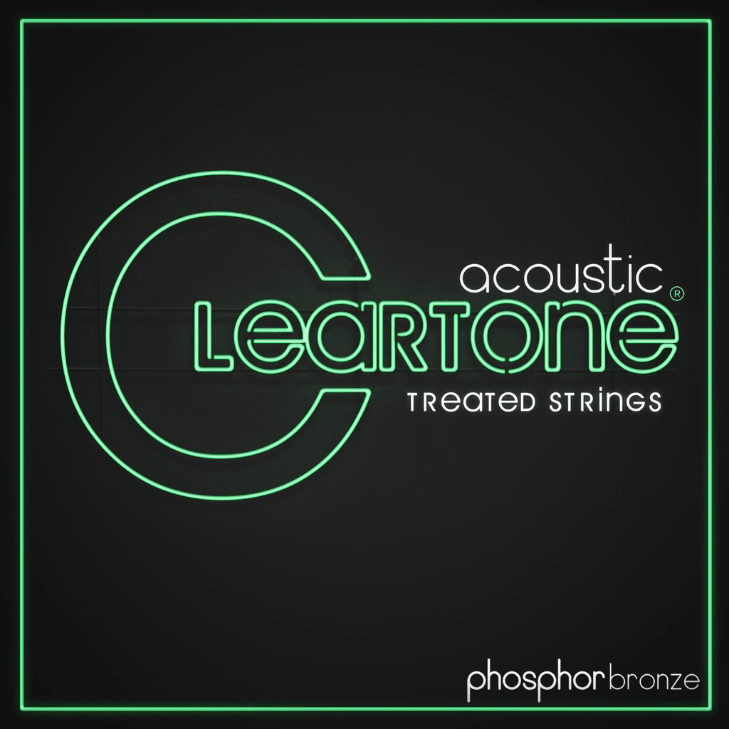 Cleartone Coated Acoustic String Set, Phosphor Bronze, .010-.047 - A Strings