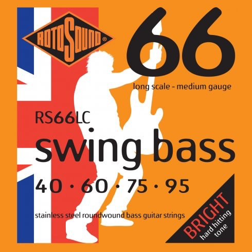 Rotosound RS66LC Swing Bass String Set, .040-.095