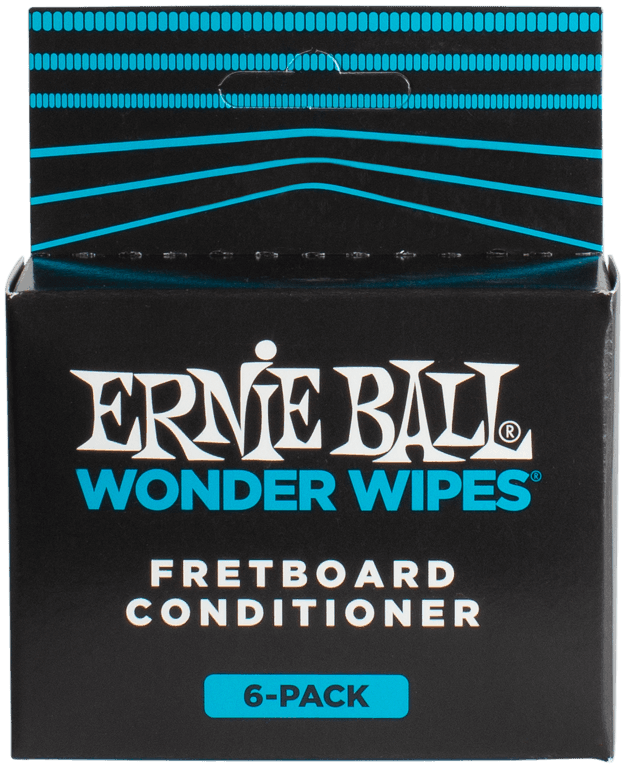 Ernie Ball Wonder Wipes Fret Conditioner 6-Pack - A Strings