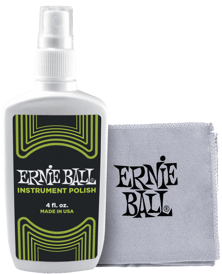 Ernie Ball Guitar Polish and Cloth - A Strings