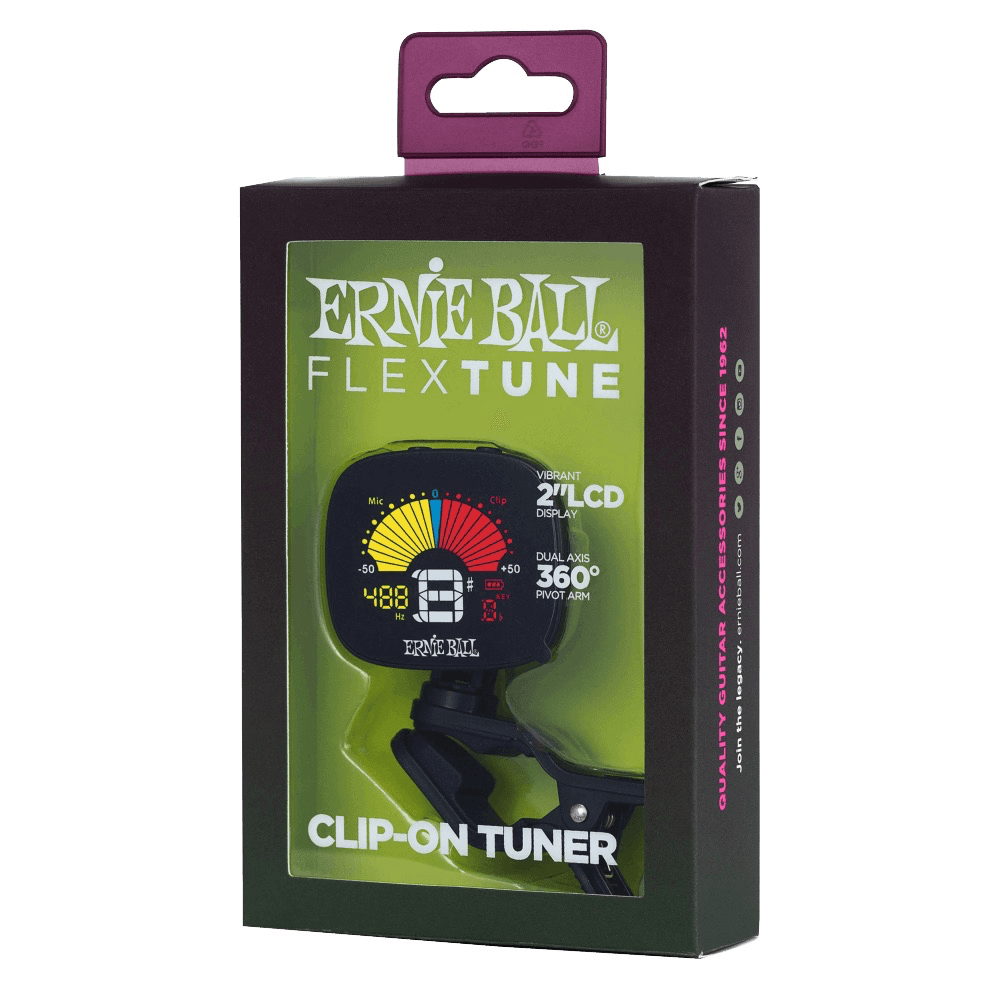 Ernie Ball Flex Tune Clip-On Tuner - A Strings