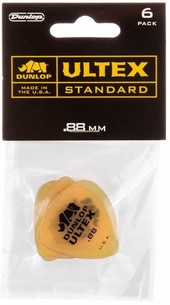 Jim Dunlop Plectrum, Ultex Standard, 6-Pack