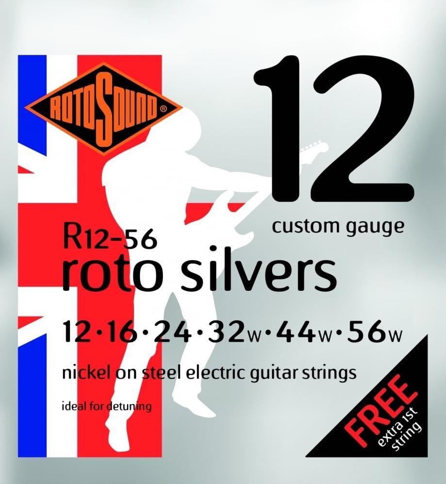 Rotosound Electric Guitar String Set, .012-.056