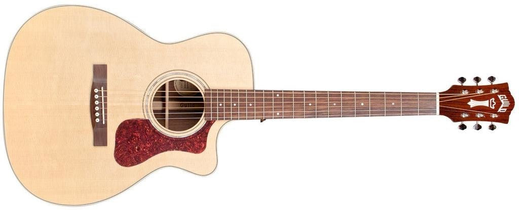 Guild OM-150CE, Electro-Acoustic, All Solid, Sitka Spruce Top, Rosewood Back, Natural Gloss