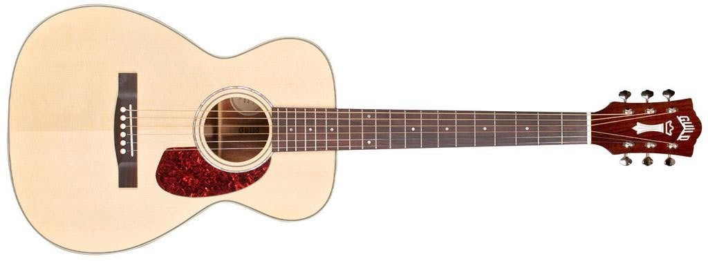 Guild M-140E, Electro-Acoustic, All Solid, Sitka Spruce Top, Mahogany Back, Natural Gloss