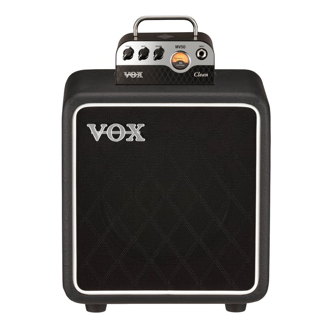 Vox MV50 Clean 50W NuTube Guitar Amplifer Head & Cab Set
