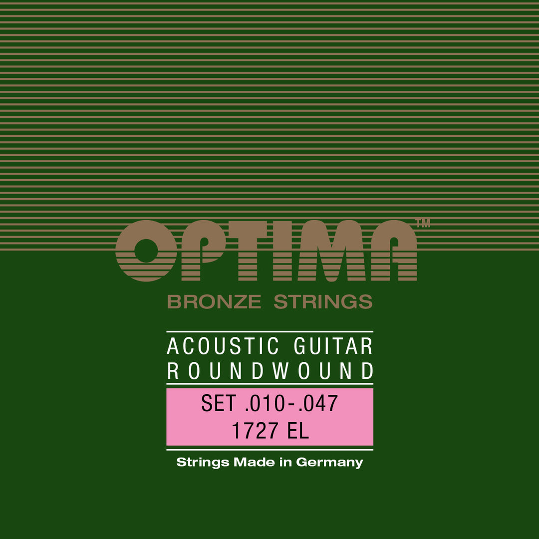 Optima Acoustic String Set, Bronze, .010-.047