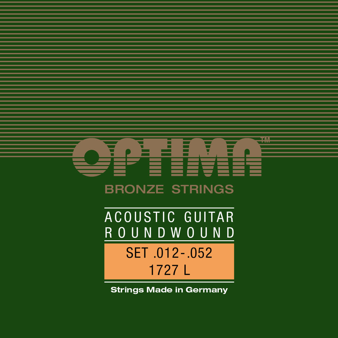 Optima Acoustic String Set, Bronze, .012-.052