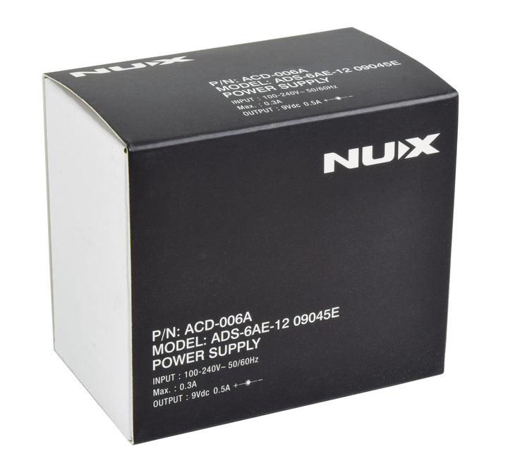 NUX ADC-006A Adaptor for Effect Pedals 9Vdc 500mA