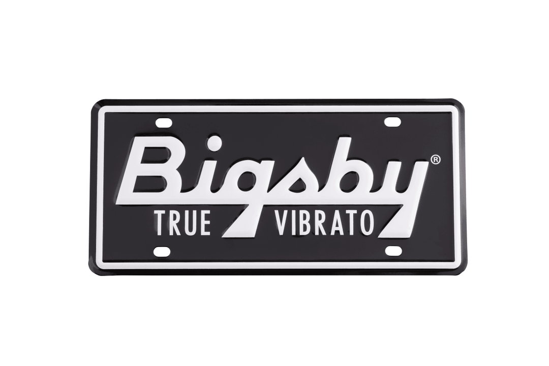 Bigsby True Vibrato License Plate - A Strings