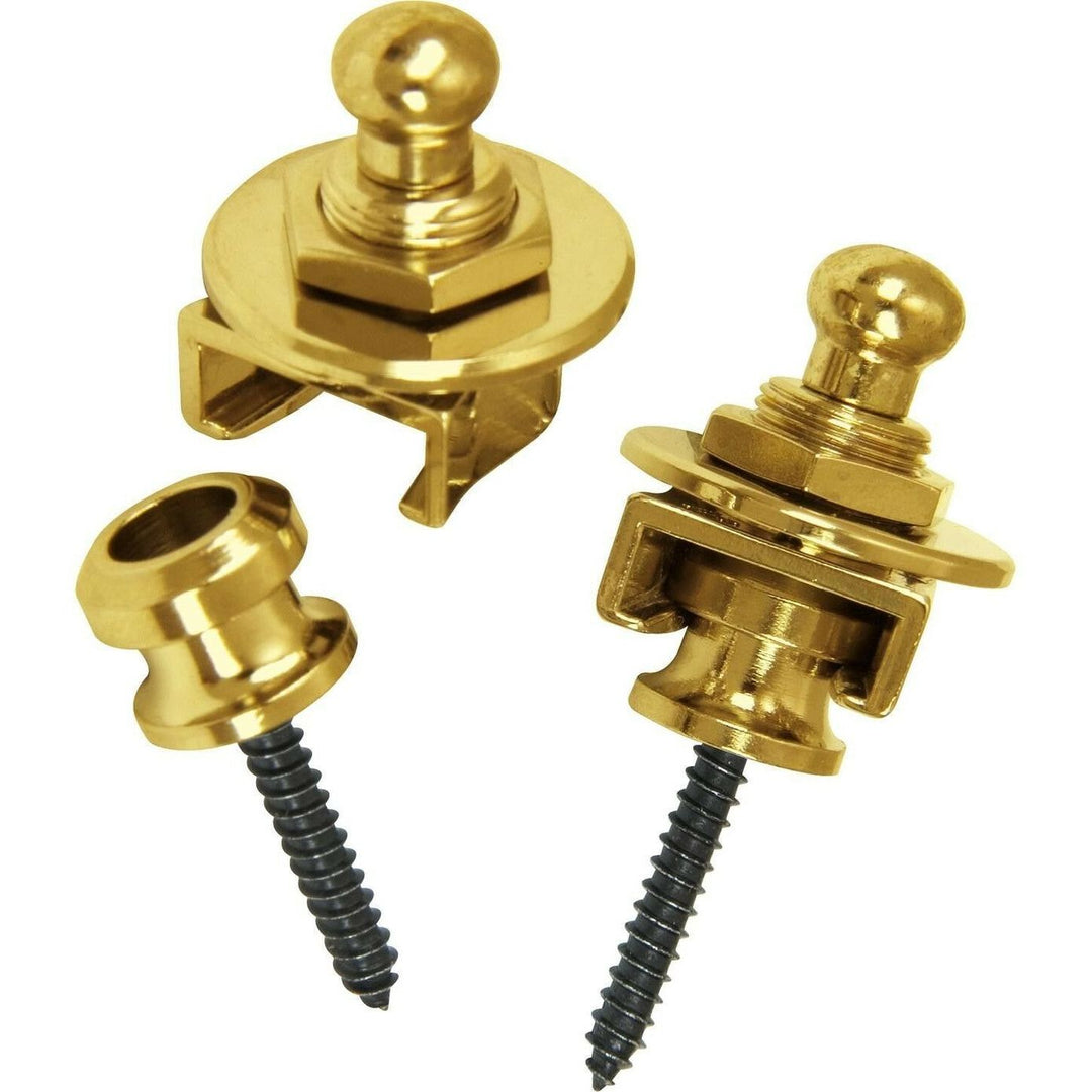 Schaller Security Lock Straplocks, Set of 2, Gold