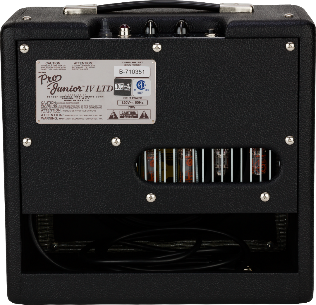 Fender Pro Junior IV SE, 15w Valve Amp Combo, Black