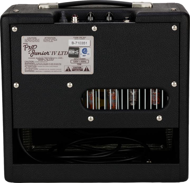 Fender Pro Junior IV SE, 15w Valve Amp Combo, Black